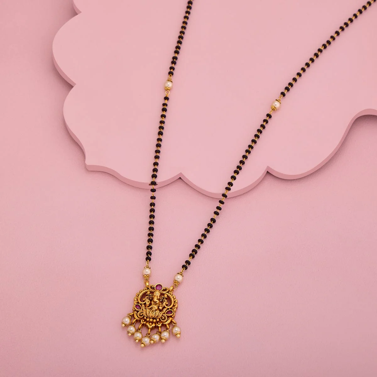 Antique Mangalsutra 193495 - Image 2