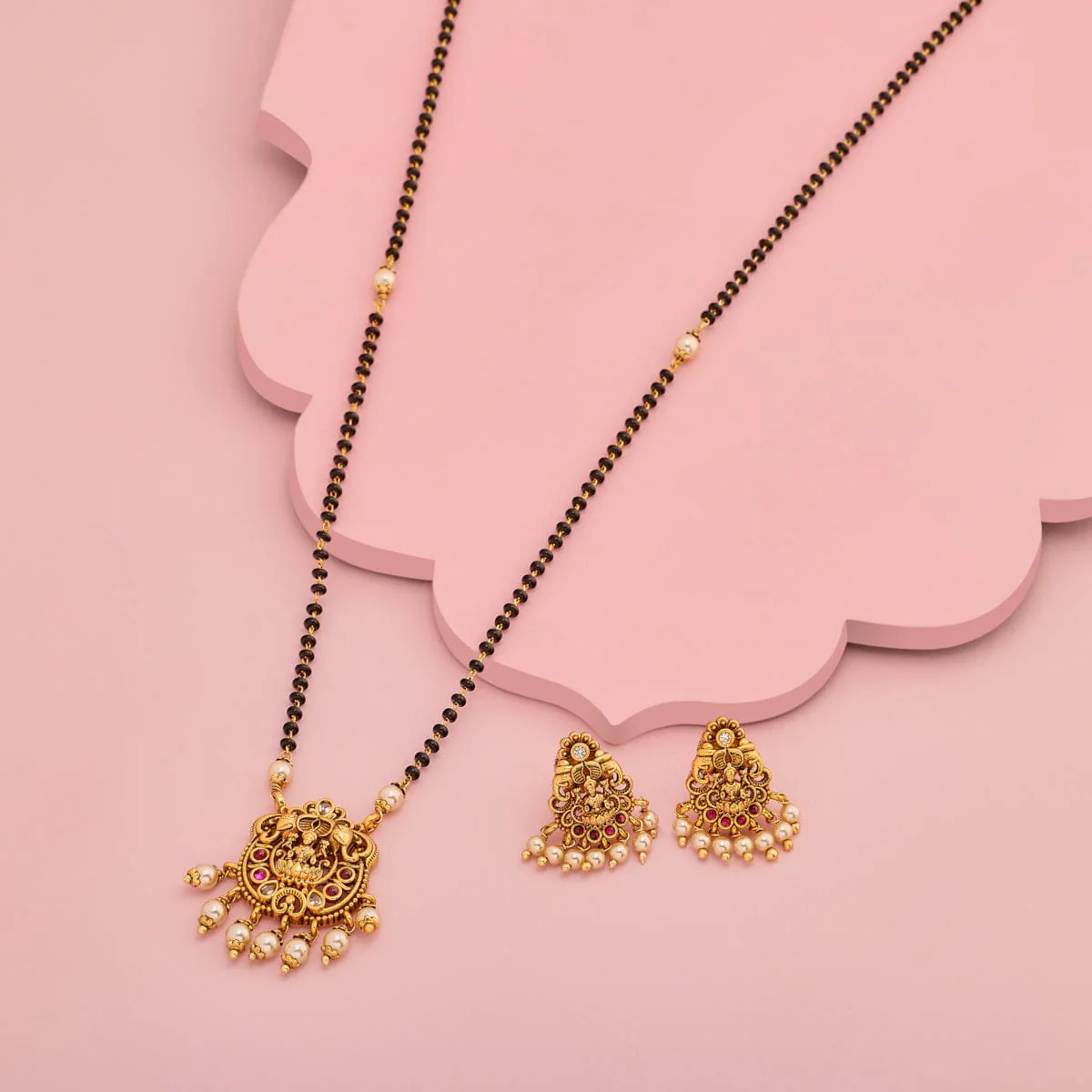 Antique Mangalsutra 193496 - Image 2