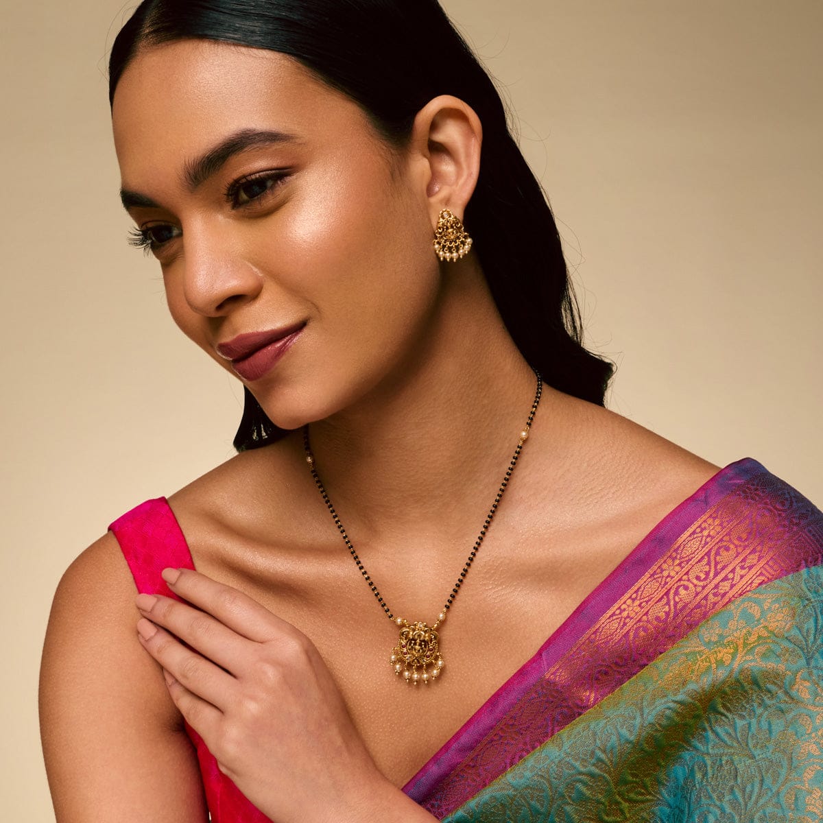 Antique Mangalsutra 193496 - Image 3