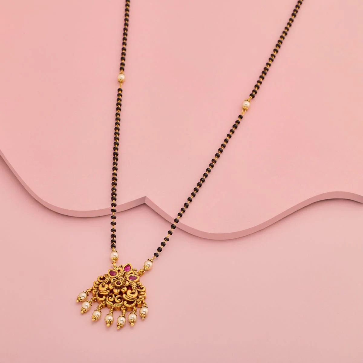 Antique Mangalsutra 193498 - Image 2
