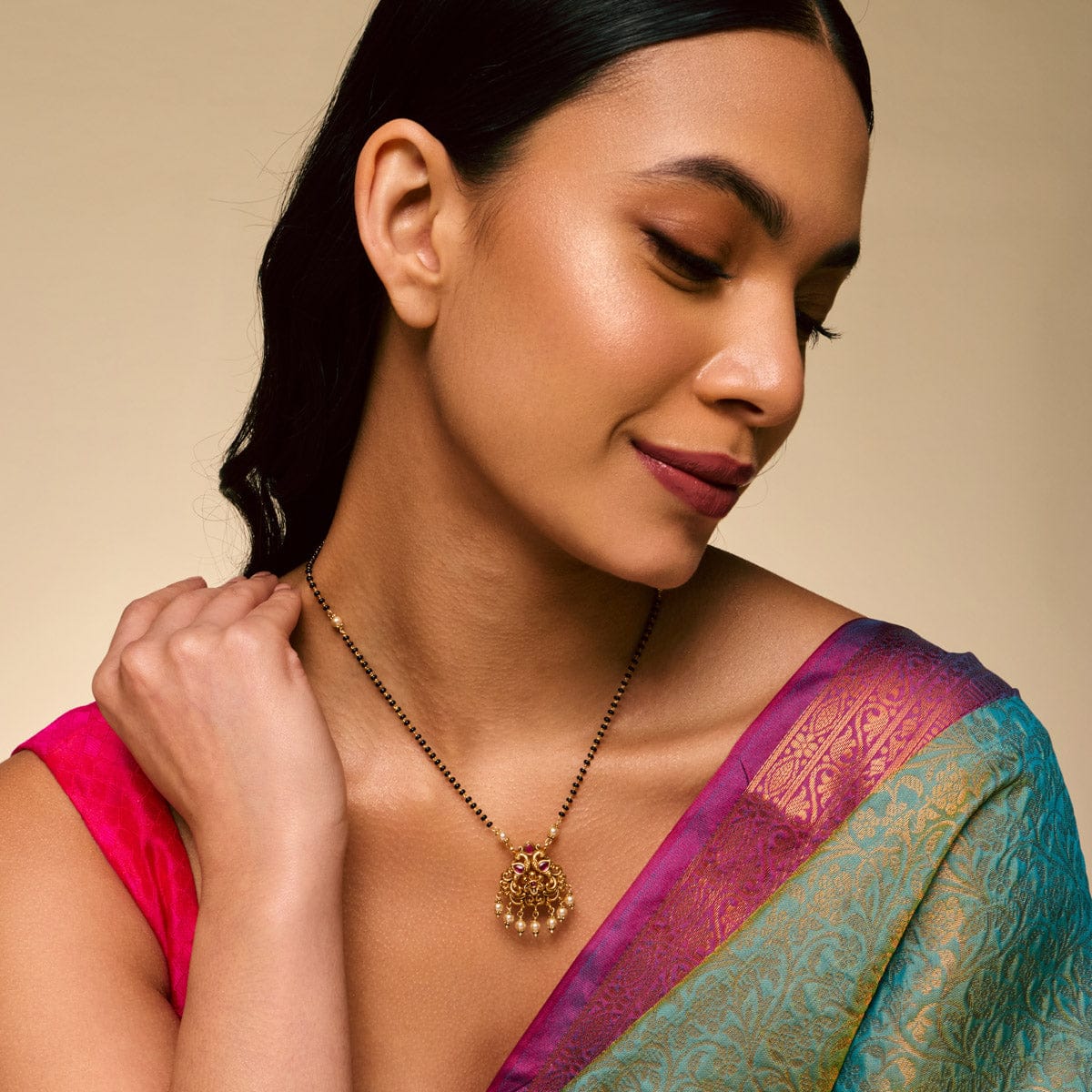 Antique Mangalsutra 193498 - Image 3