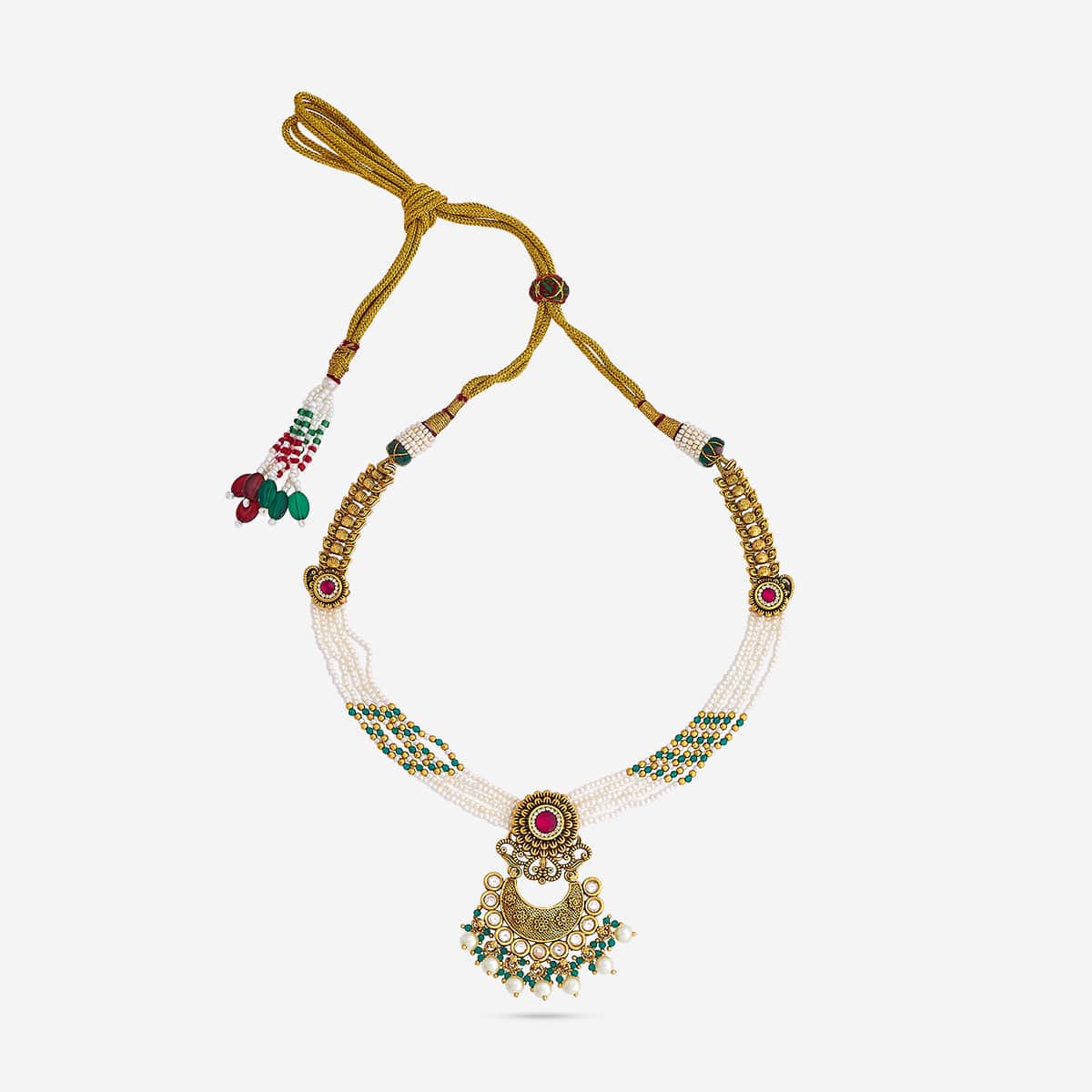 Antique Necklace 181023 - Image 4