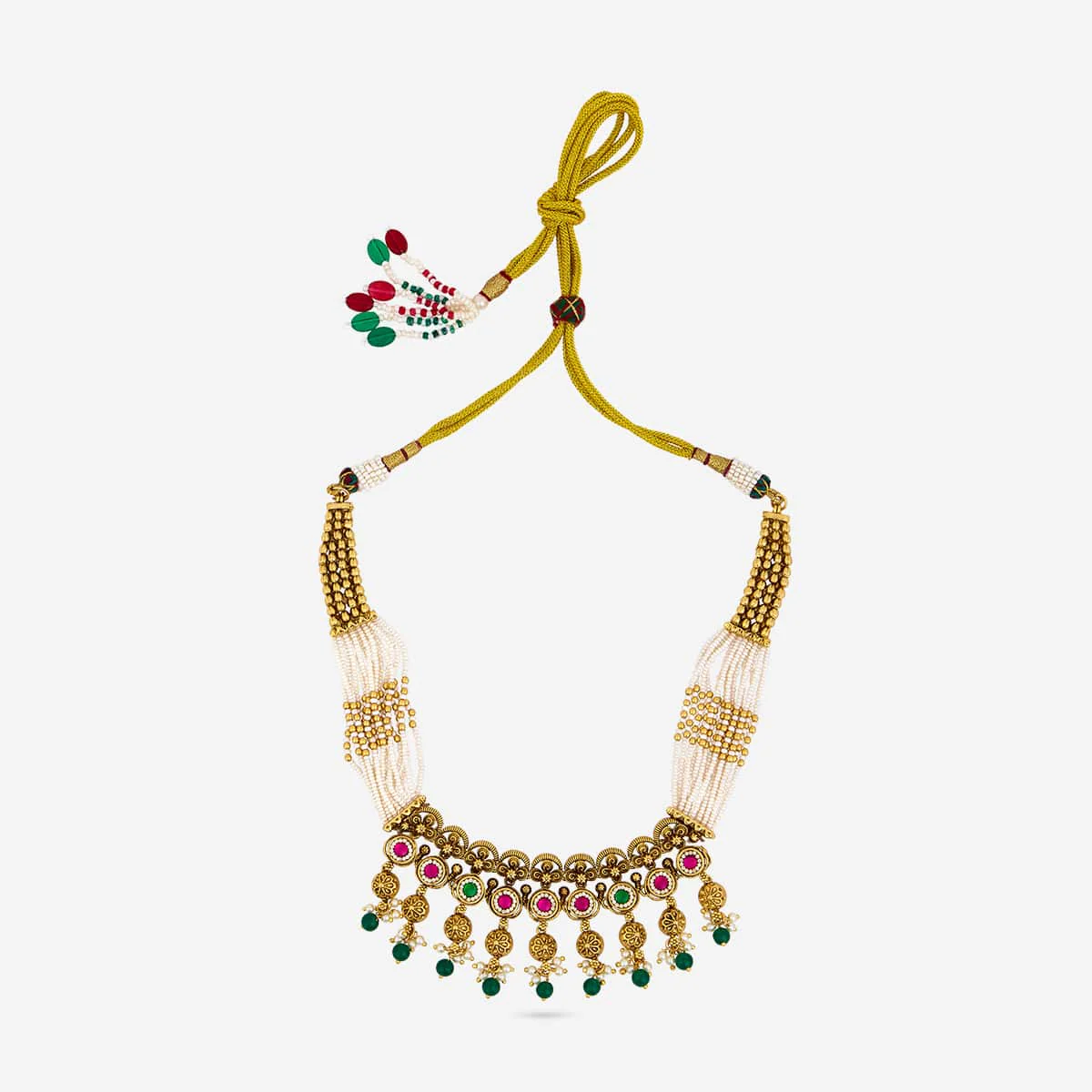 Antique Necklace 181026 - Image 4
