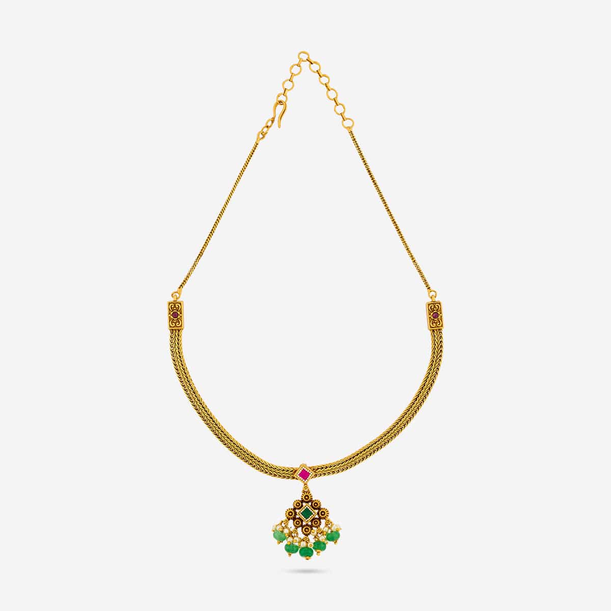 Antique Necklace 189018 - Image 4
