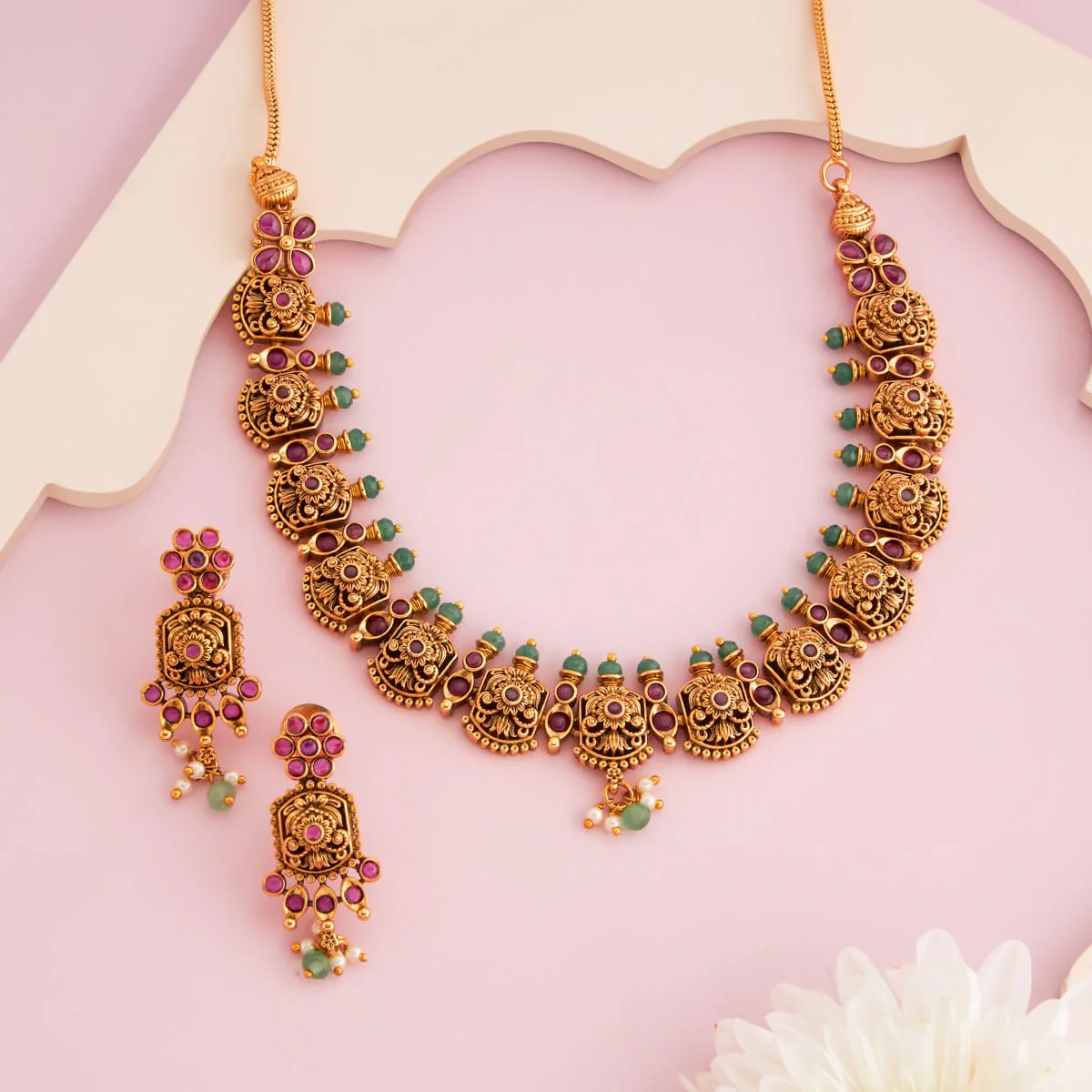 Antique Necklace 190683 - Image 2