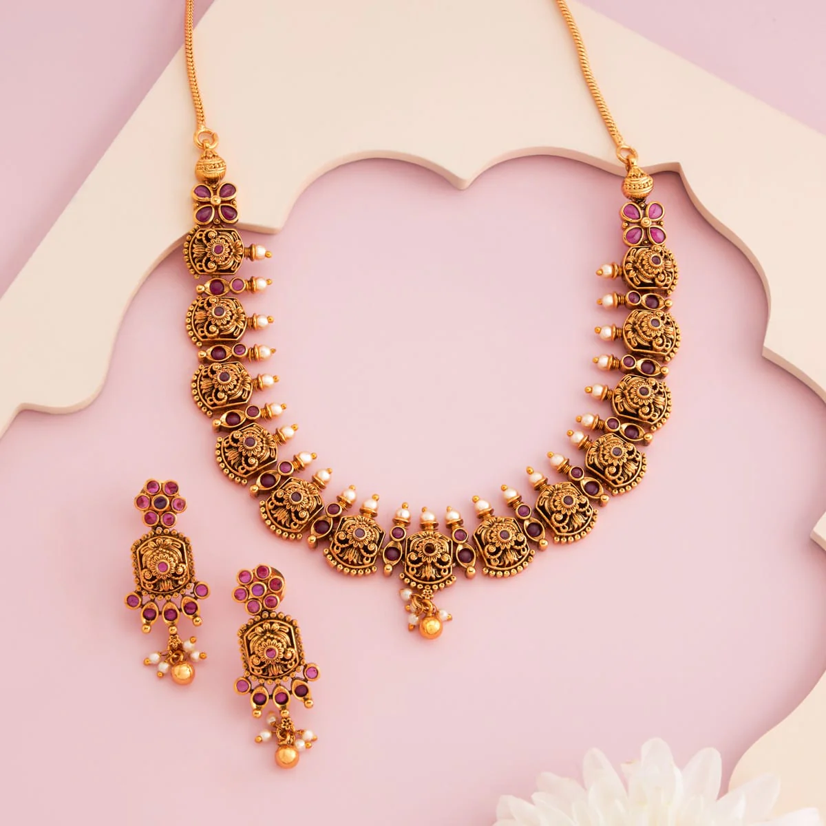 Antique Necklace 190683 - Image 7