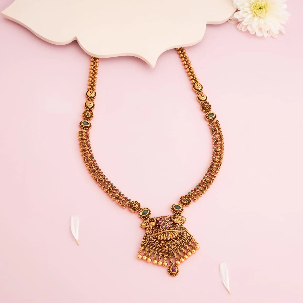 Antique Necklace 190706 - Image 2