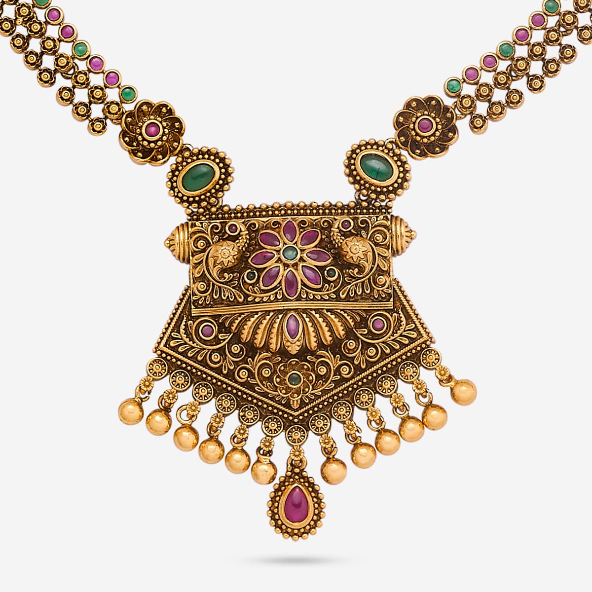 Antique Necklace 190706 - Image 4