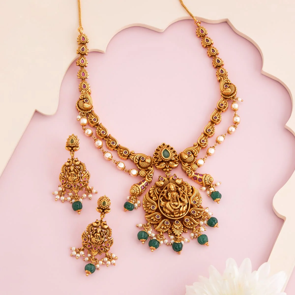 Antique Necklace 190709 - Image 2