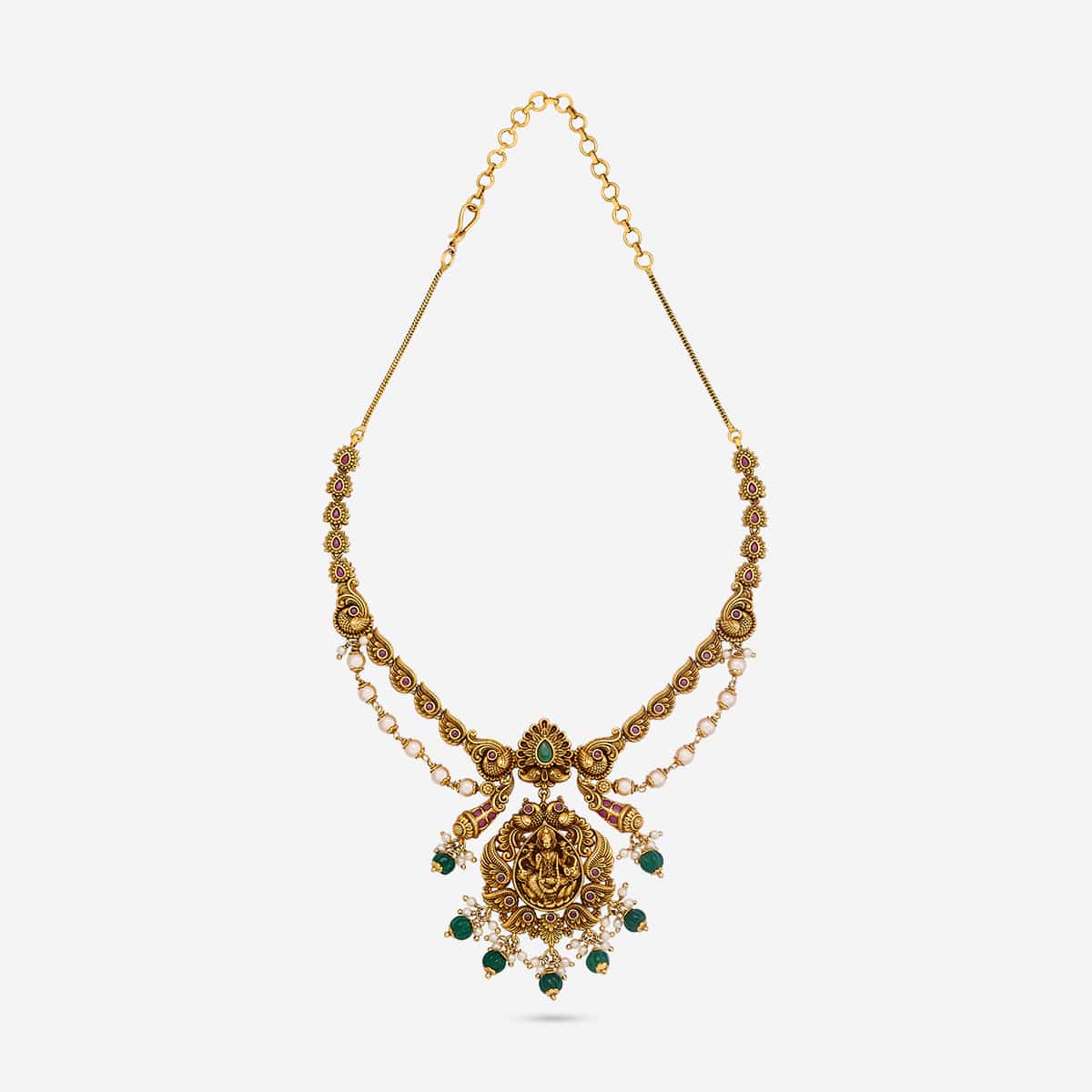 Antique Necklace 190709 - Image 4
