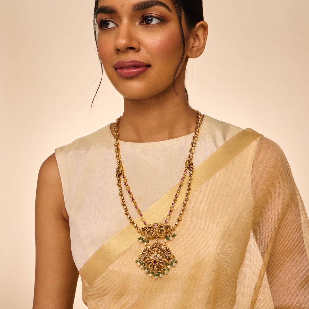Antique Necklace 190723 - Image 3