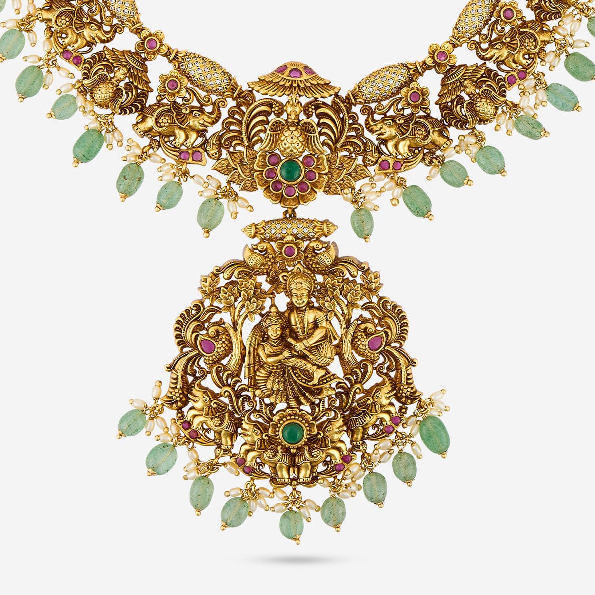 Antique Necklace 190726 - Image 4