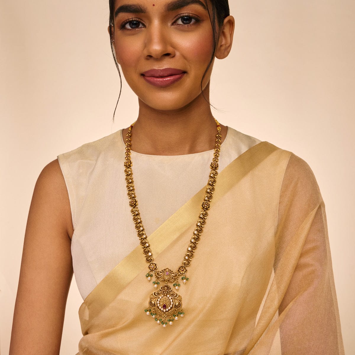 Antique Necklace 190727 - Image 3