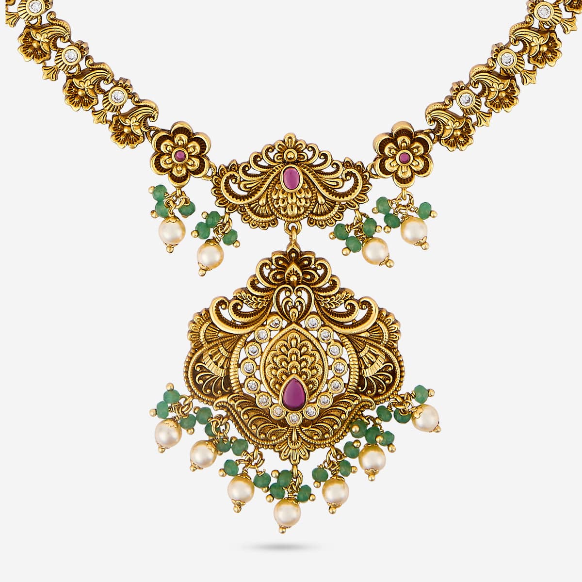 Antique Necklace 190727 - Image 5
