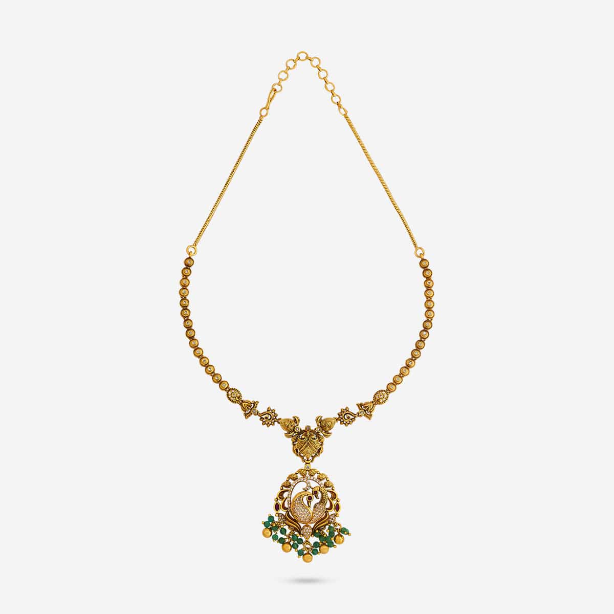Antique Necklace 190929 - Image 4