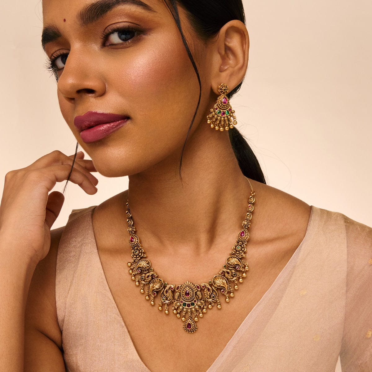 Antique Necklace 195077 - Image 3