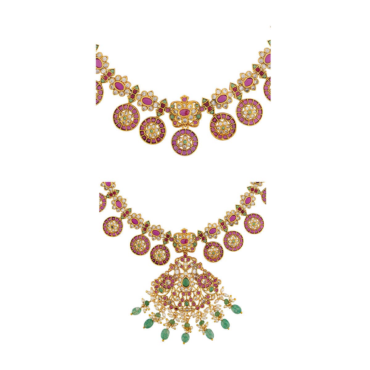 Antique Necklace Changeable P 190393 - Image 4