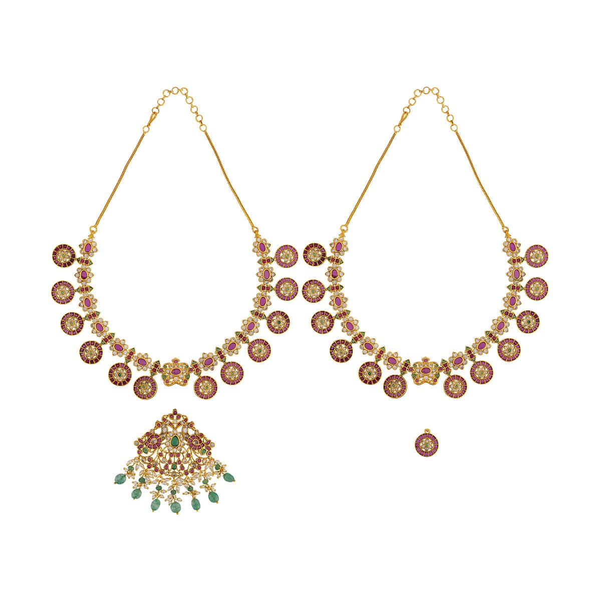 Antique Necklace Changeable P 190394 - Image 3