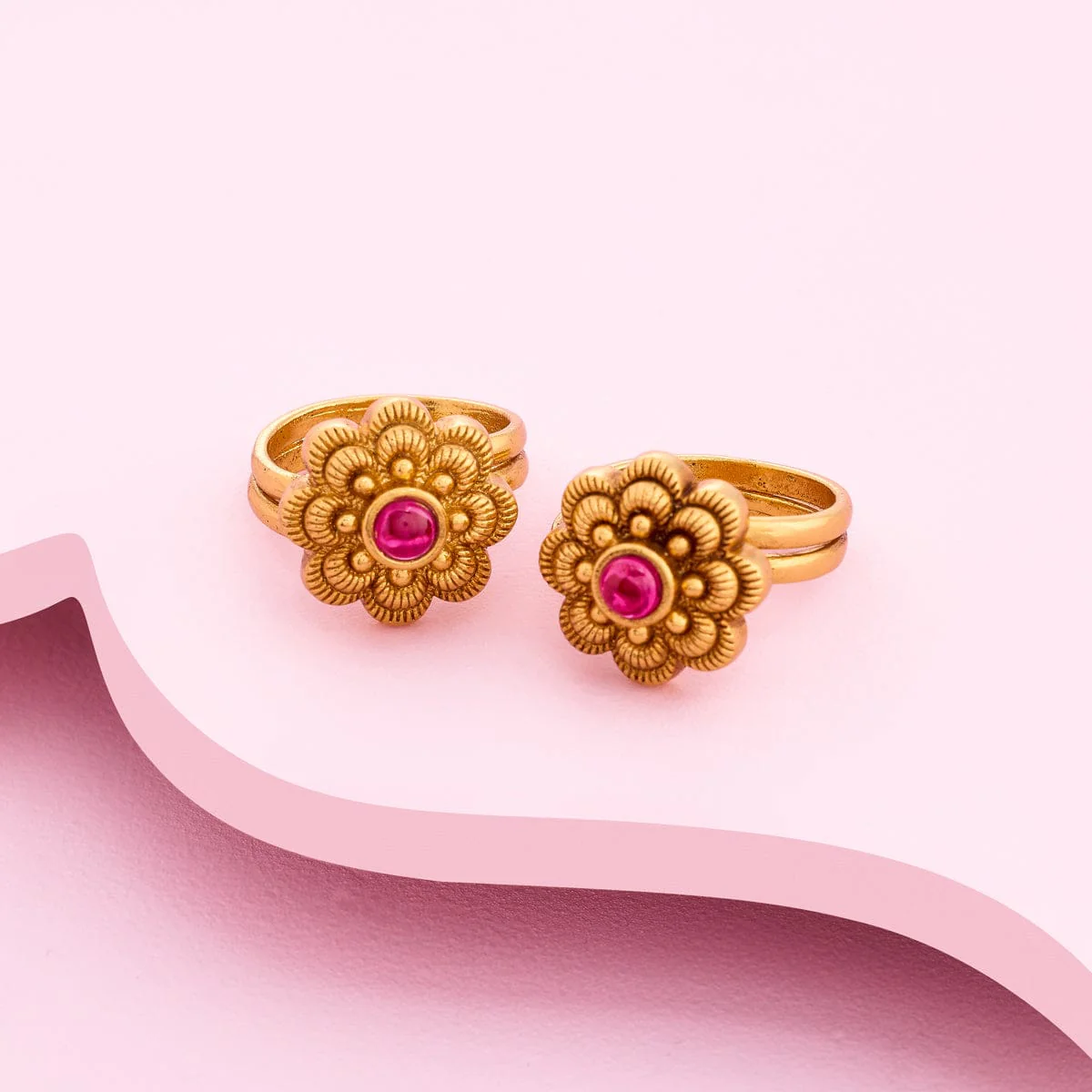Antique Toe Ring 188661 - Image 2