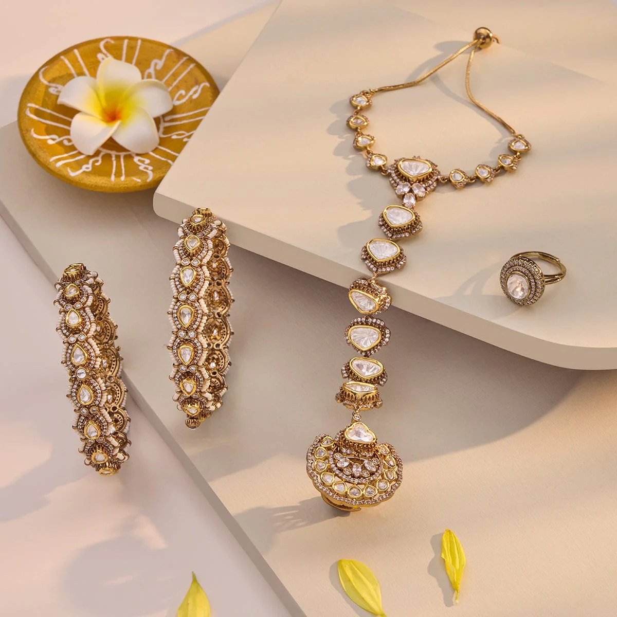 Kundan Bangle 177793 - Image 3