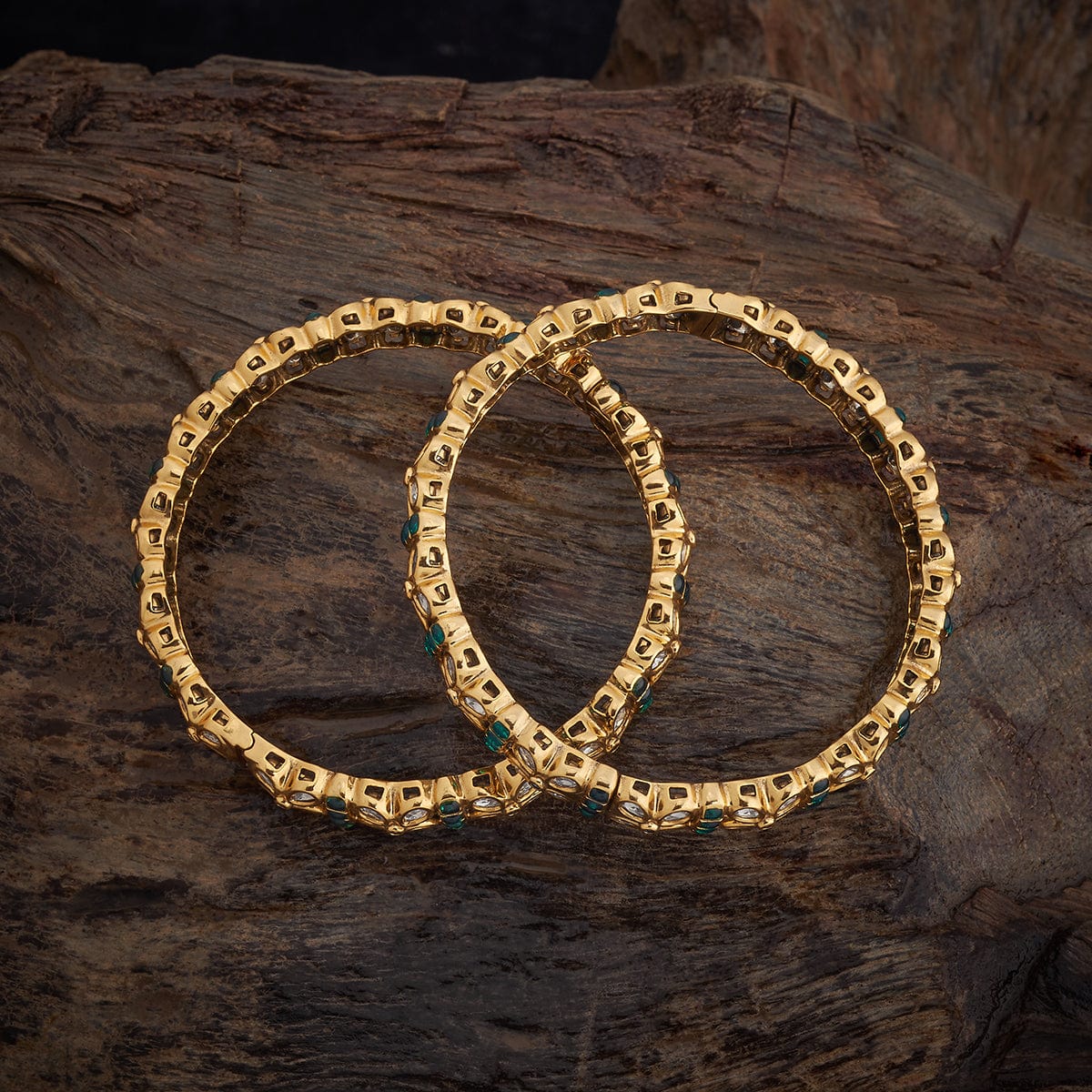 Kundan Bangle 178275 - Image 8