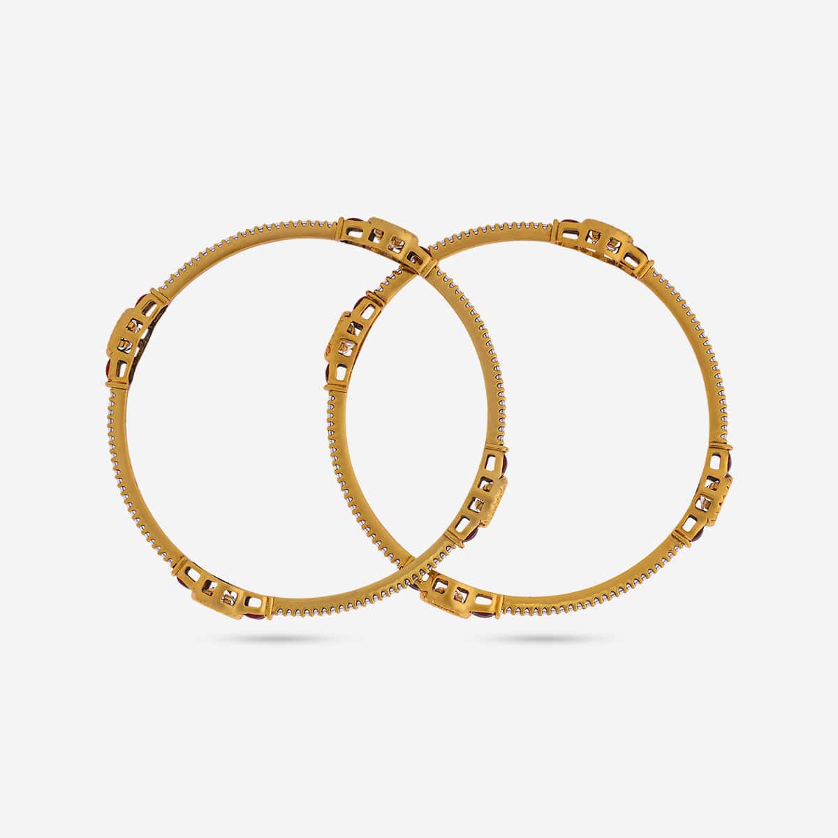 Kundan Bangle 182289 - Image 3
