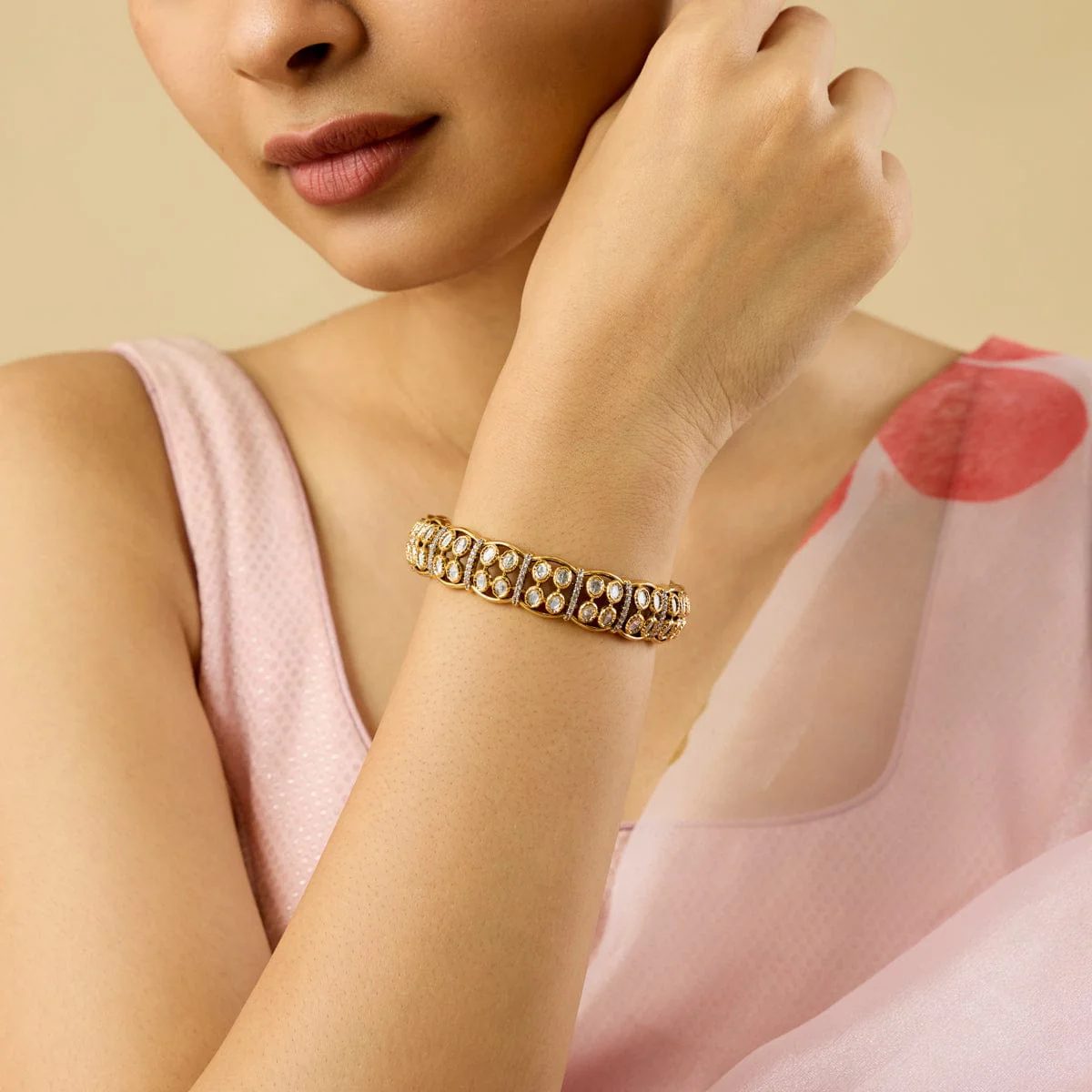 Kundan Bangle 184811 - Image 3