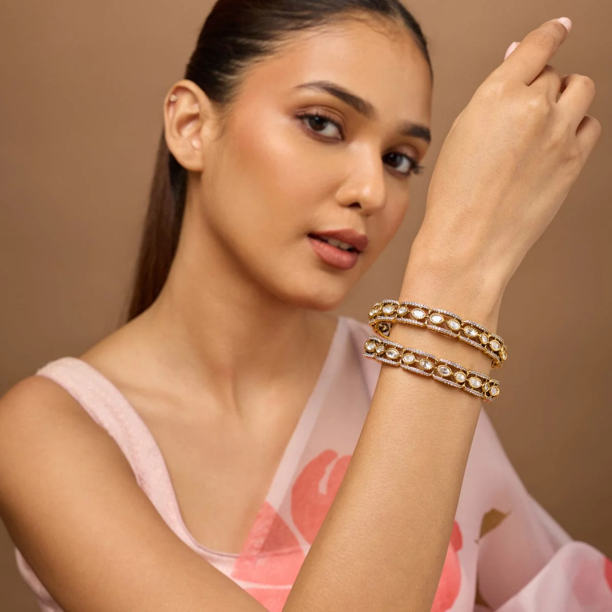 Kundan Bangle 187778 - Image 5
