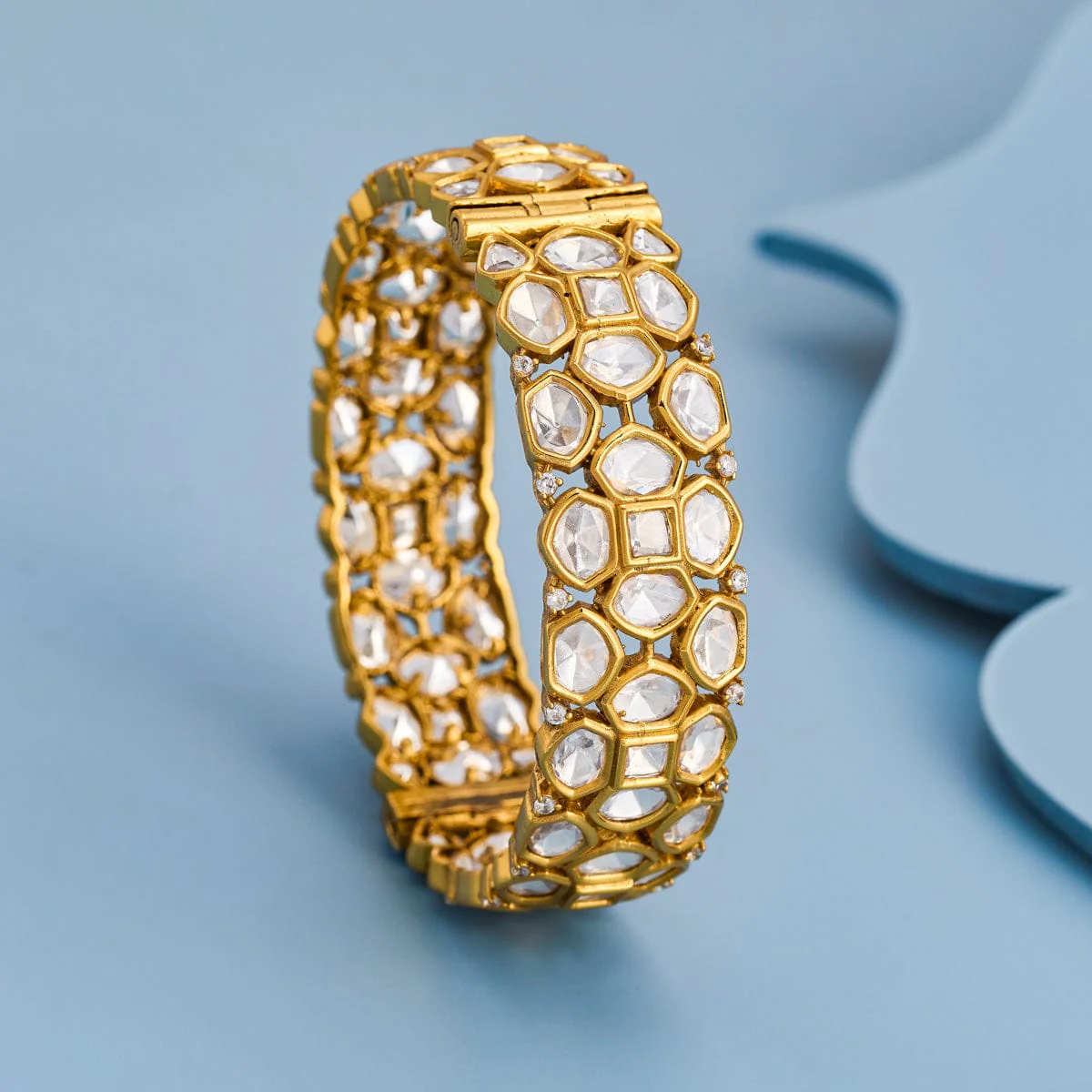 Kundan Bangle 188249 - Image 2