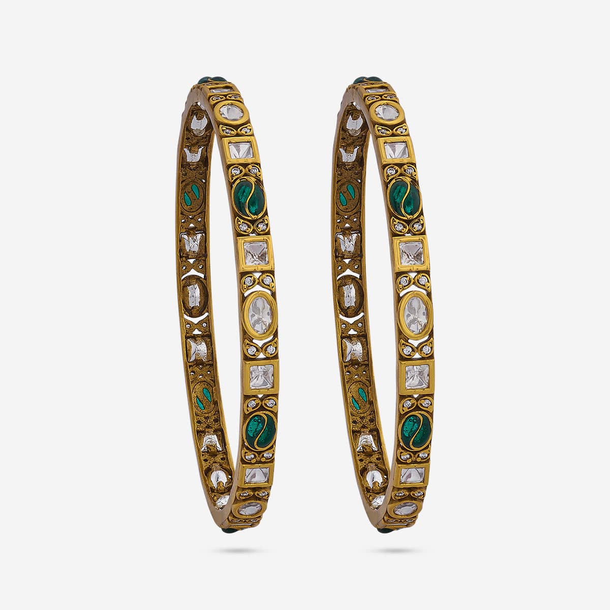 Kundan Bangle 188251 - Image 5