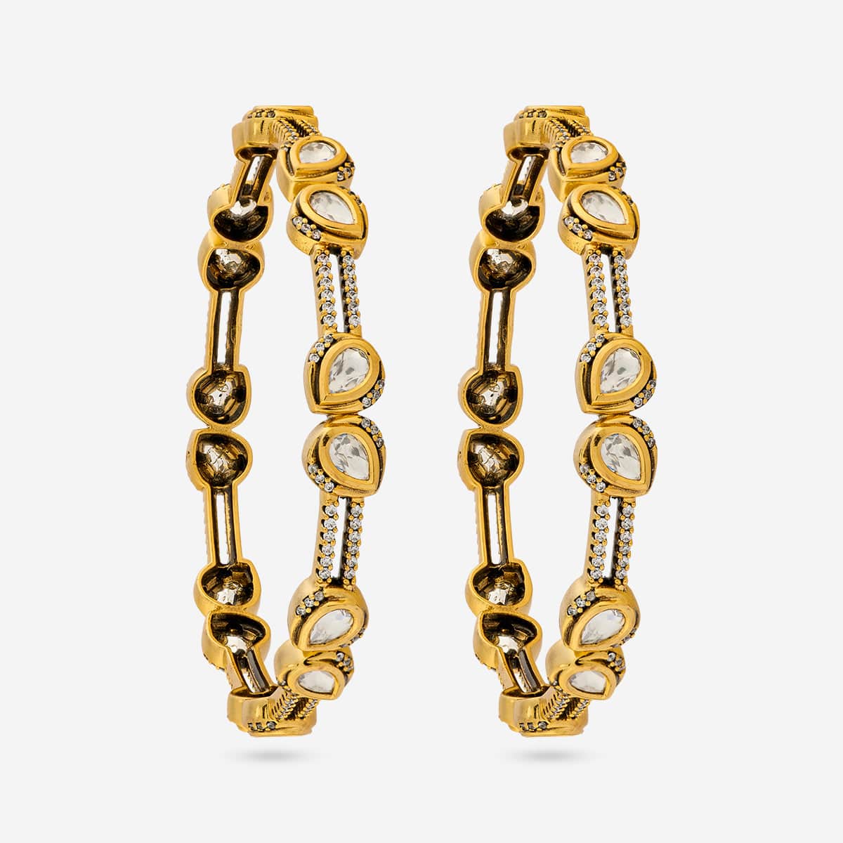 Kundan Bangle 191725 - Image 4