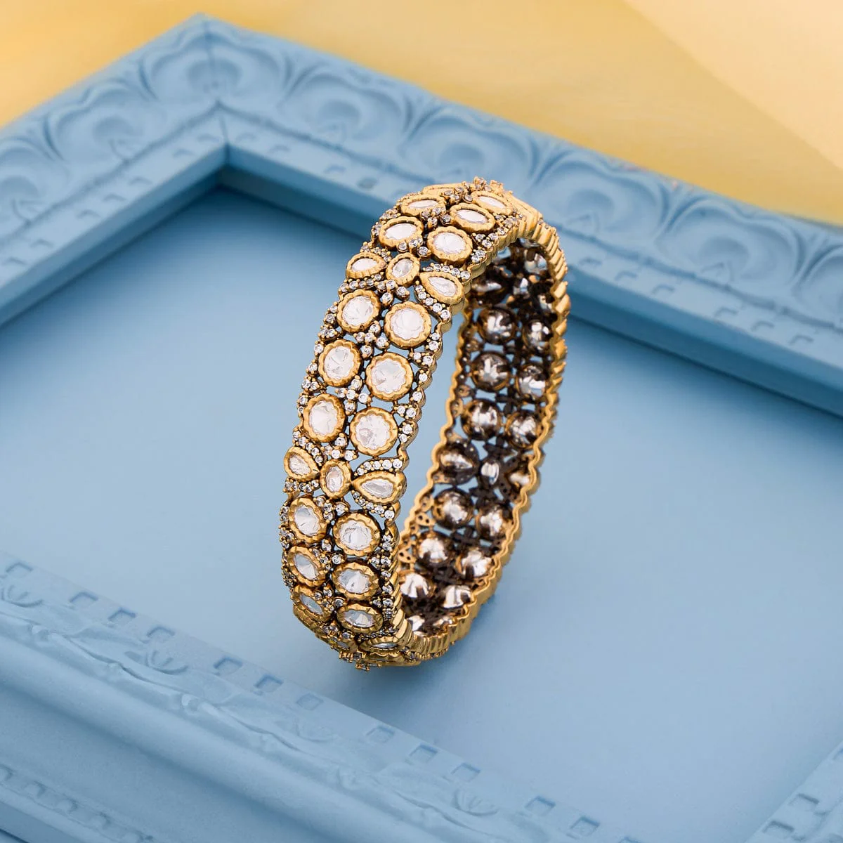 Kundan Bangle 193191 - Image 2