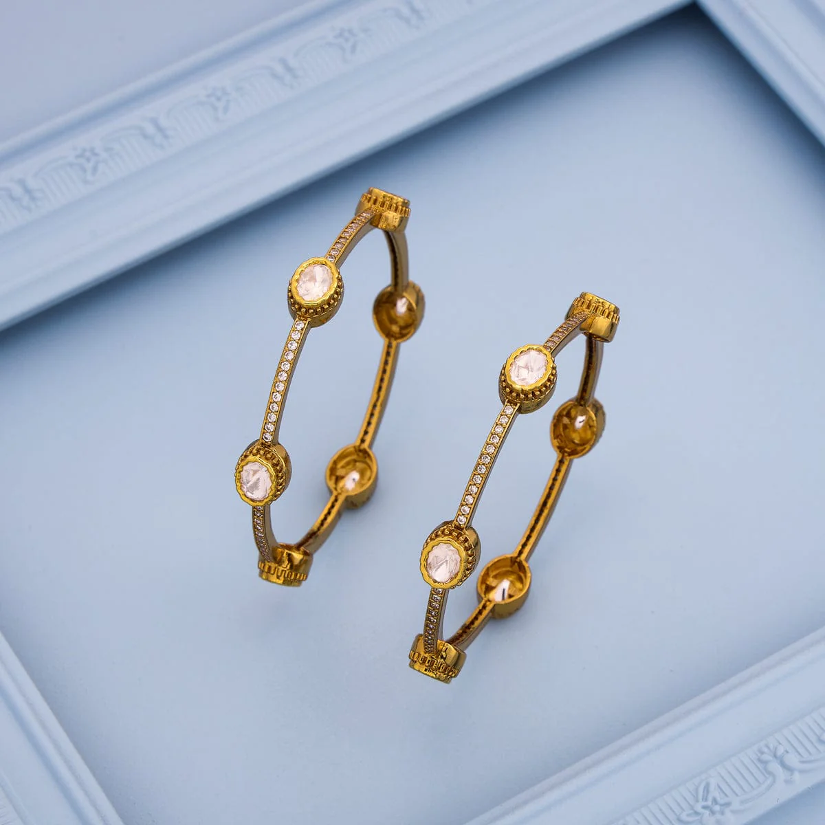 Kundan Bangle 193679 - Image 2