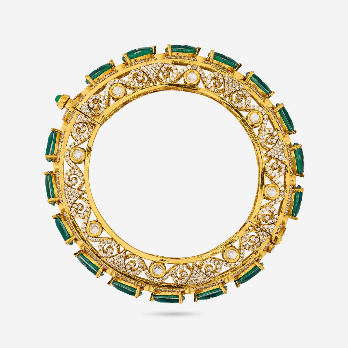 Kundan Bangle 193681 - Image 4