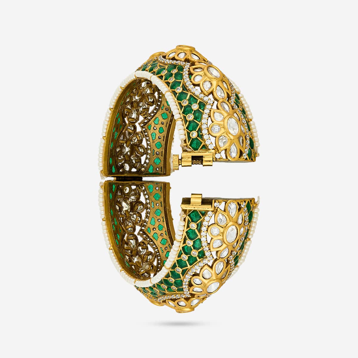 Kundan Bangle 193703 - Image 4