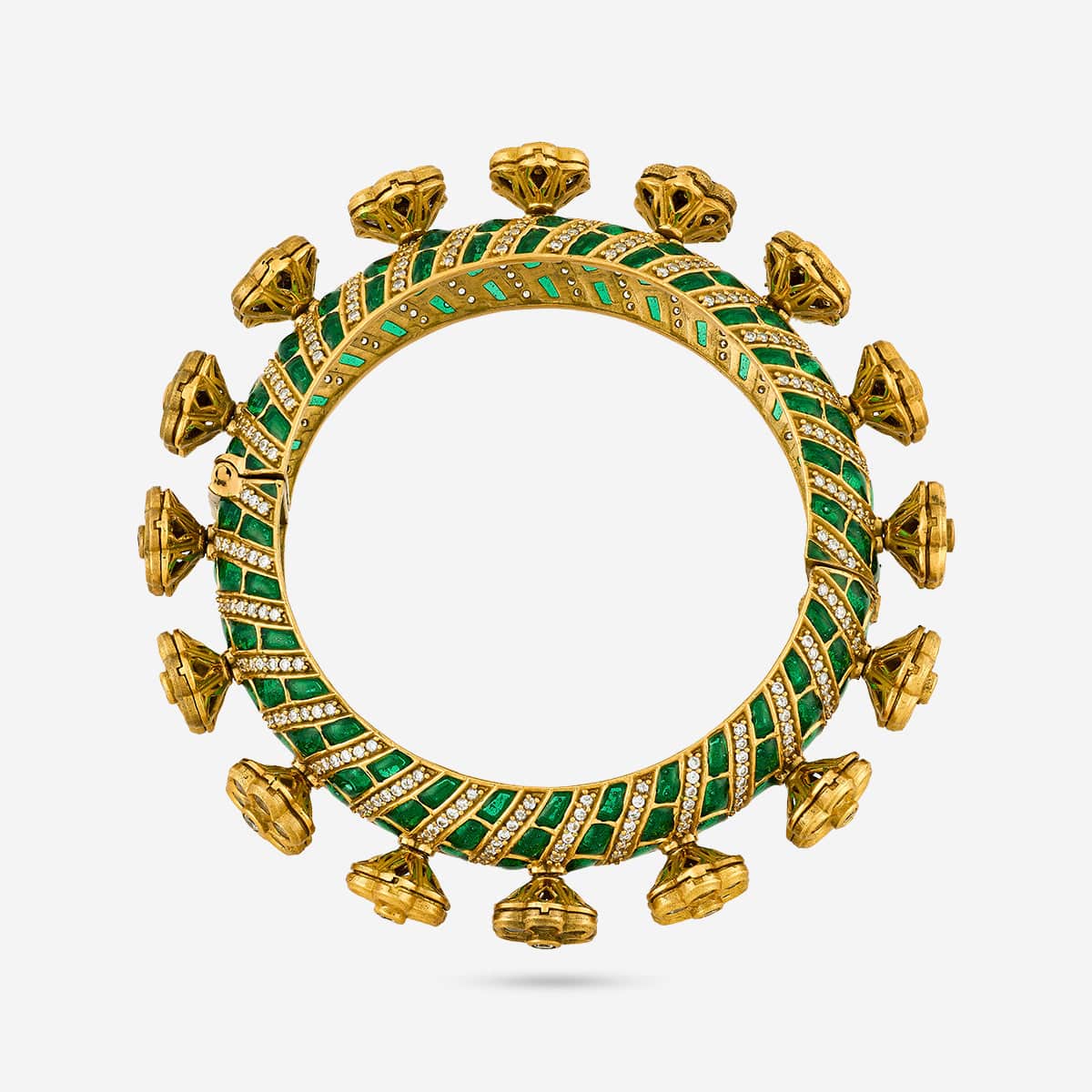 Kundan Bangle 193704 - Image 5