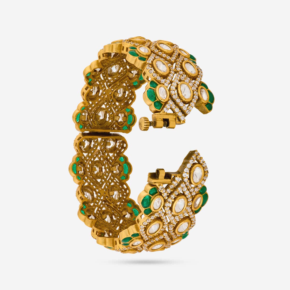 Kundan Bangle 193707 - Image 8