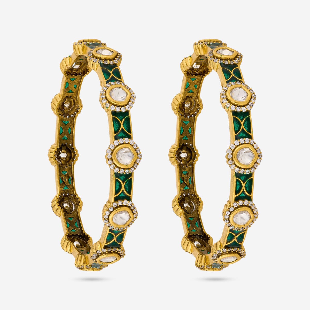 Kundan Bangle 193789 - Image 9