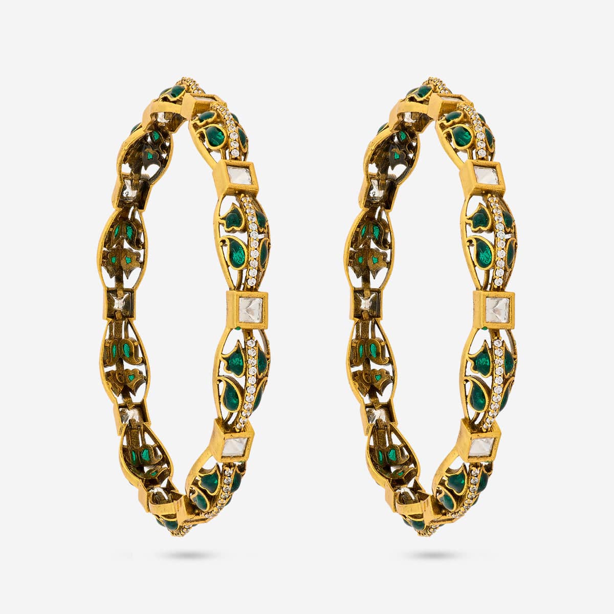 Kundan Bangle 193790 - Image 10