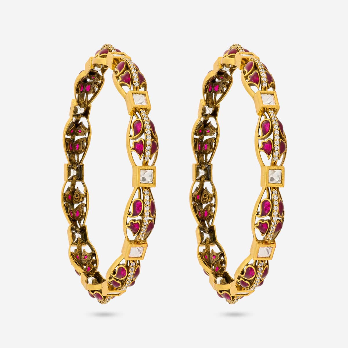 Kundan Bangle 193790 - Image 4