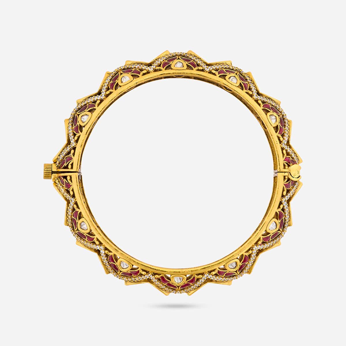 Kundan Bangle 193791 - Image 4