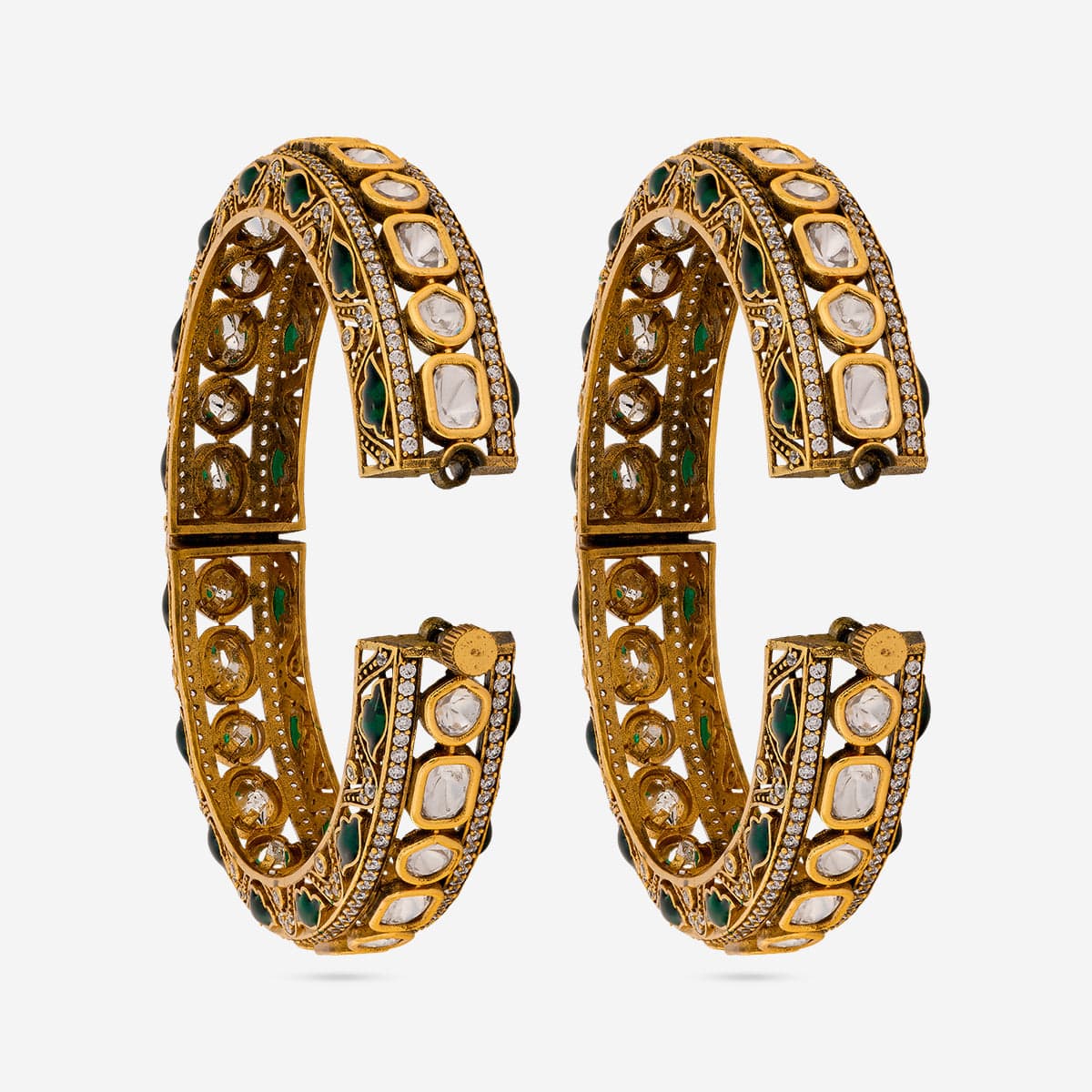 Kundan Bangle 195737 - Image 3