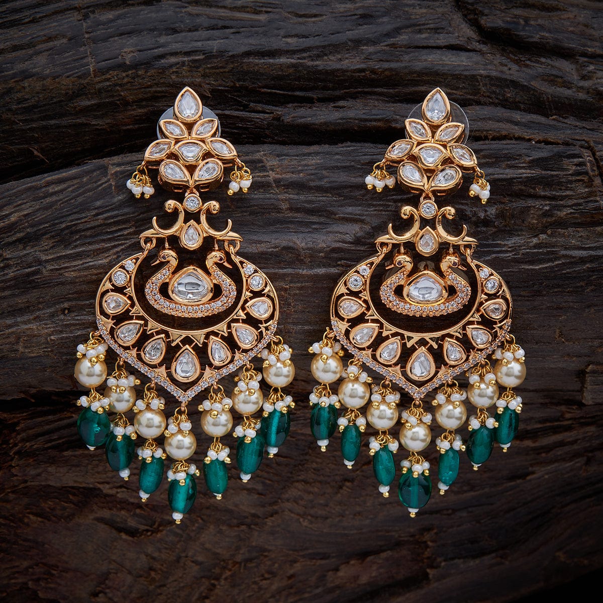 Kundan Earring 147395 - Image 11