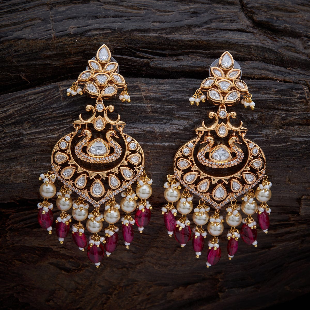 Kundan Earring 147395 - Image 6