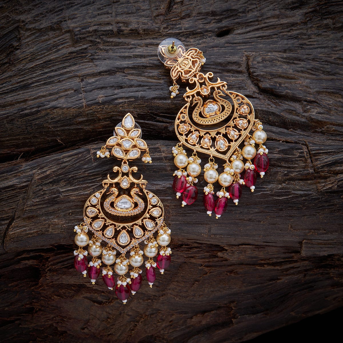 Kundan Earring 147395 - Image 7
