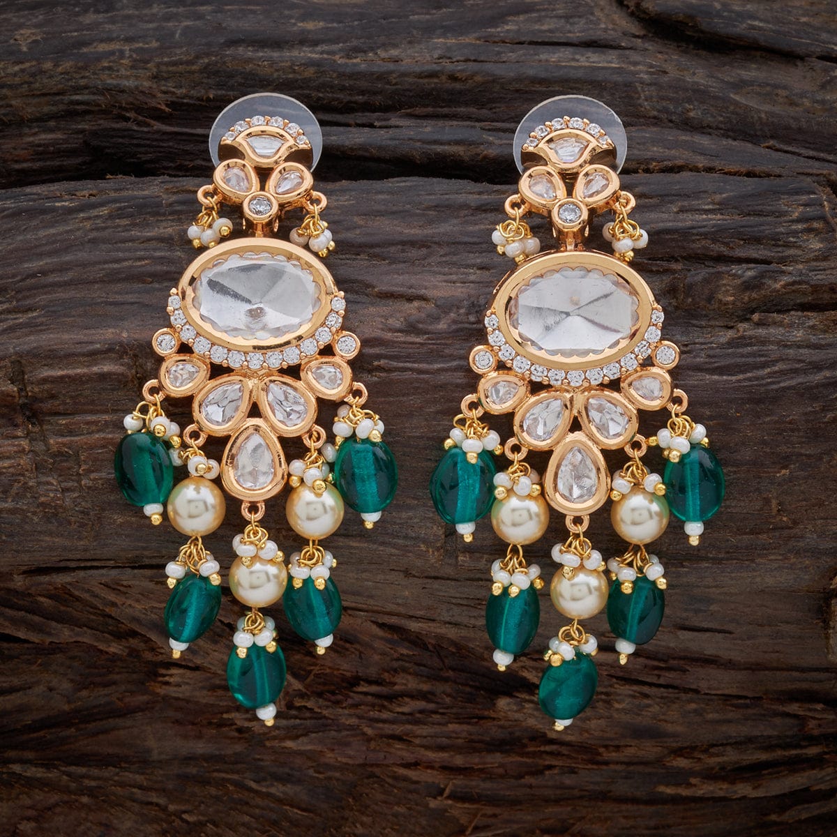 Kundan Earring 149203 - Image 10