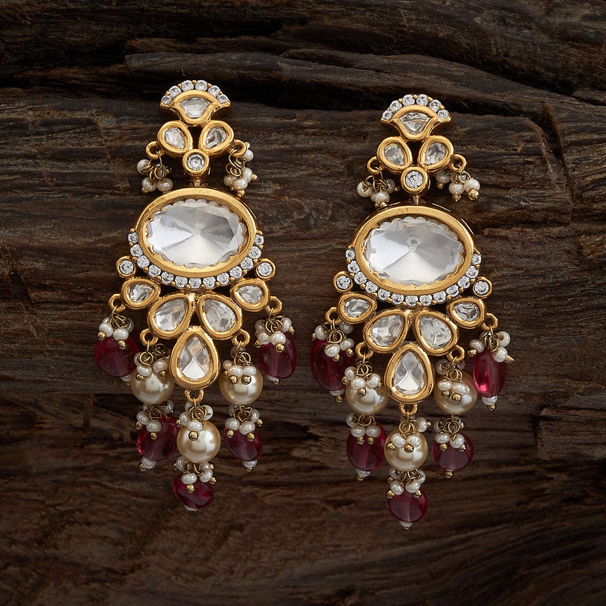 Kundan Earring 149203 - Image 12