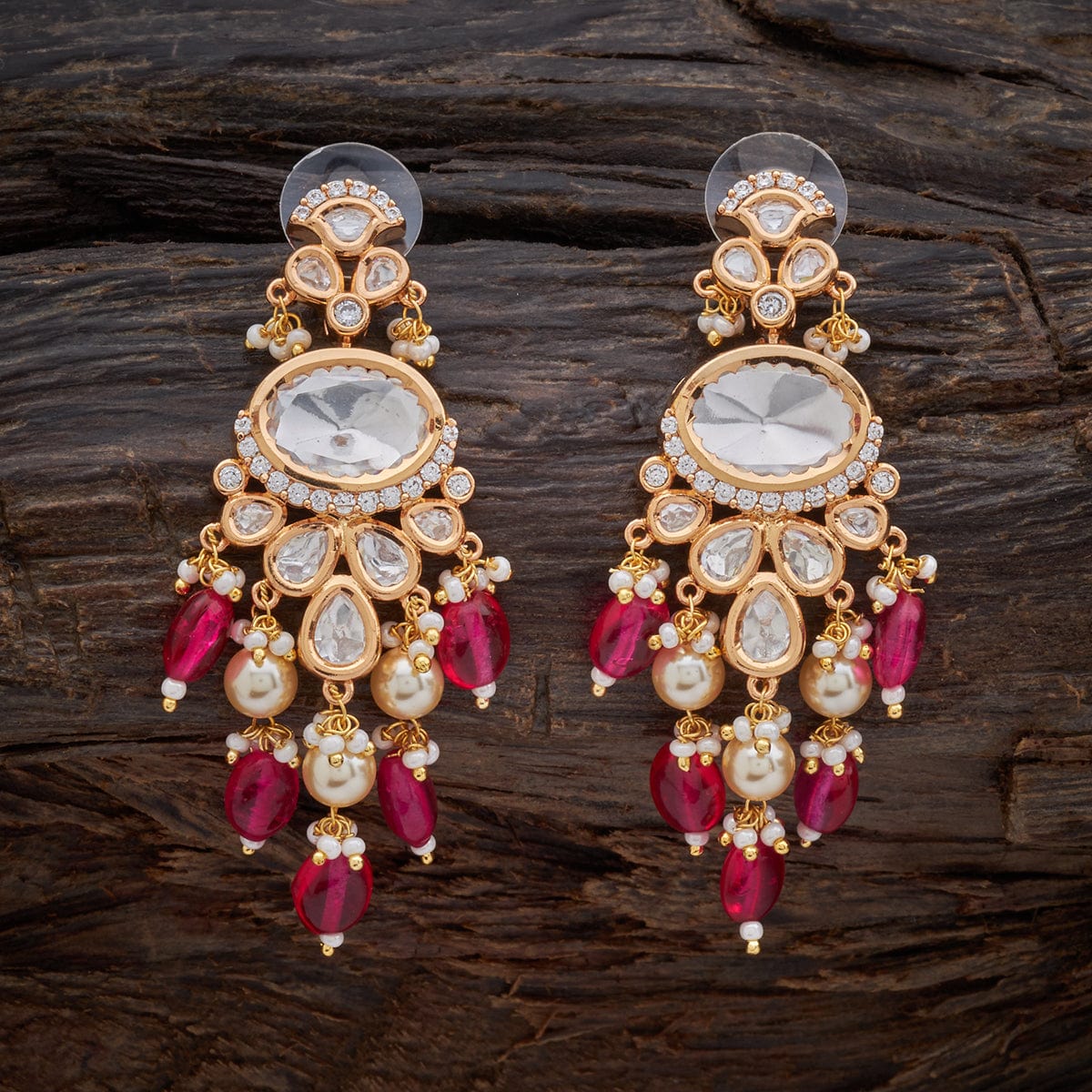 Kundan Earring 149203 - Image 3