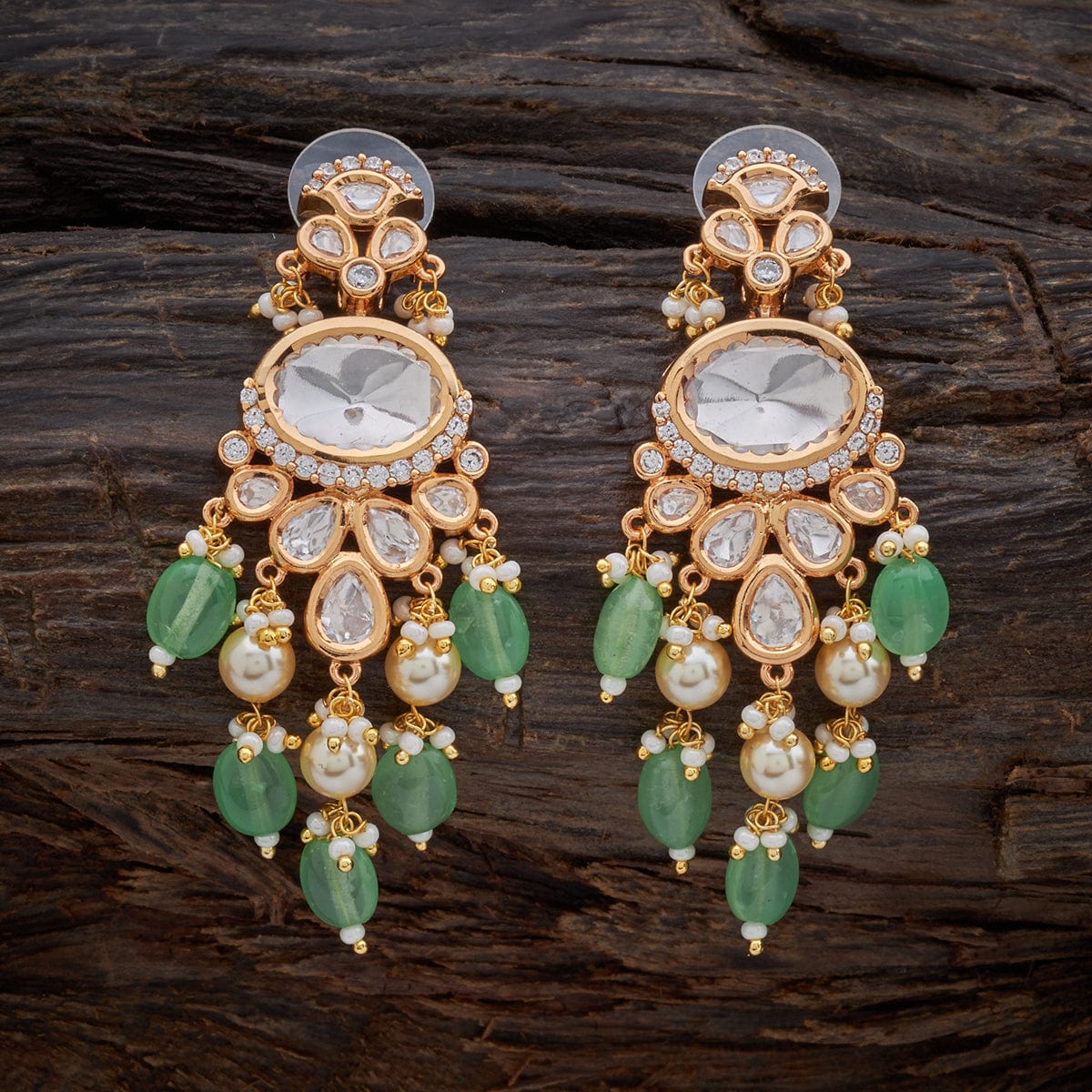 Kundan Earring 149203 - Image 6