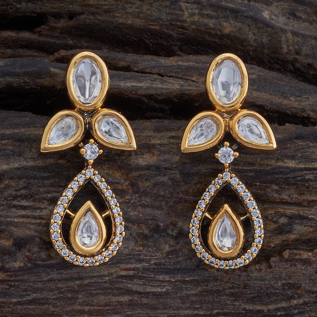 Kundan Earring 154988 - Image 4
